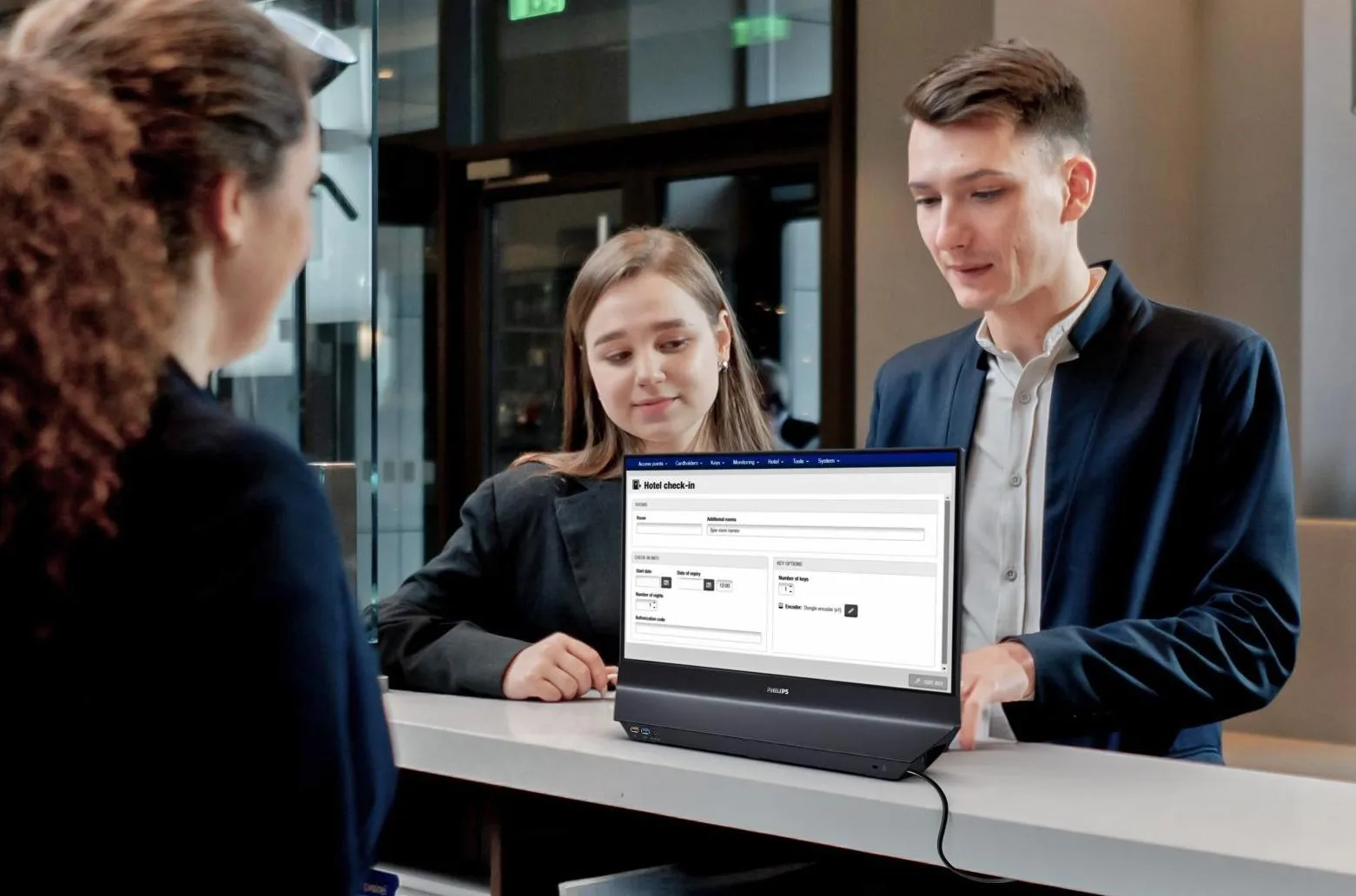 Revolutionary Productivity: Philips Unveils the World's First Dual-Sided Business Monitor
