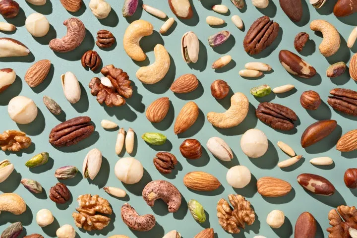 Nuts' high fat content make them prone to going rancid, so it's a good idea to store them in the refrigerator.