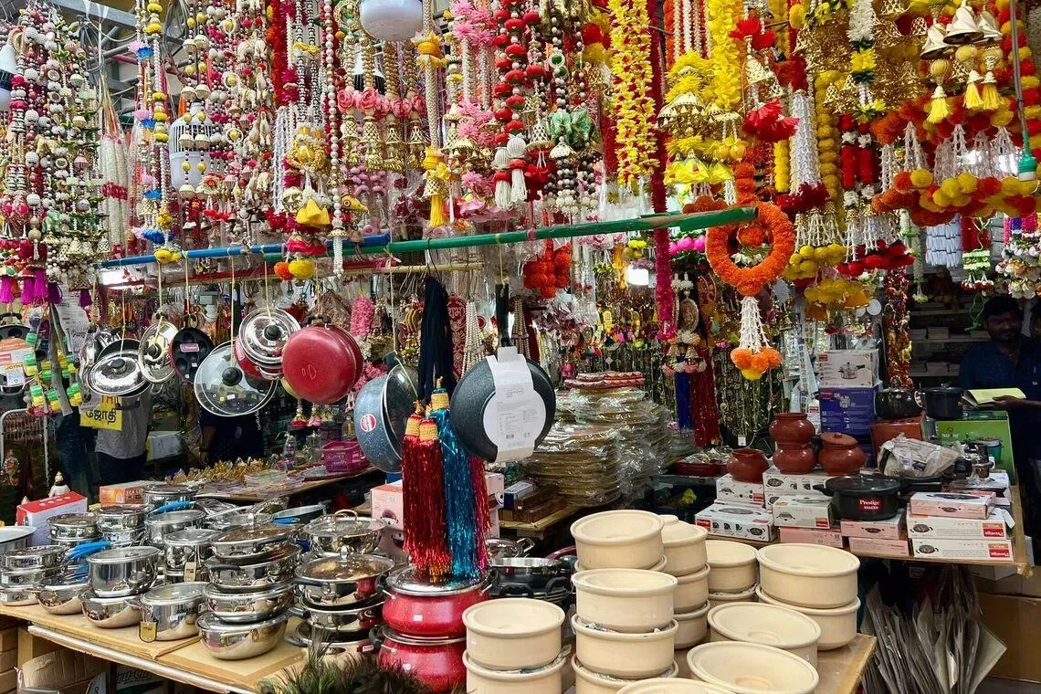 Jothi Store and Flower Shop is a Little India retailer known for flowers, traditional items and Indian merchandise.